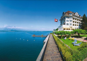 Отель Hotel Restaurant Bellevue au Lac, Тун
